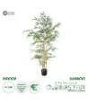 GloboStar® Artificial Garden BAMBOO 20035 Τεχνητό Διακοσμητικό Φυτό Μπαμπού Υ150cm
